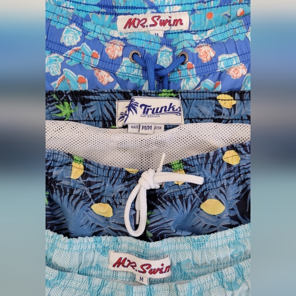 3 for 1 Boys Swim Shorts Size Medium - Picture 2 of 2